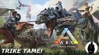 ARK Survival Evolved | Trike tame! | YUNG HENNEY