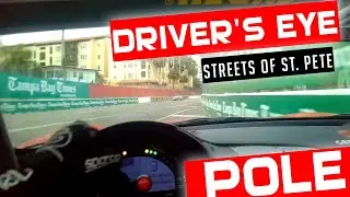 Driver's Eye | Pole Lap at Streets of St. Pete | 2020 Mazda MX-5 Cup