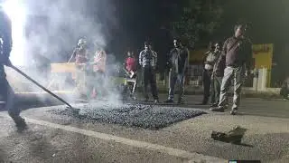 II Bituminous / Tarmac Road Pothole Filling Machine II 