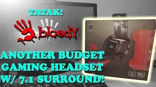 A4TECH BLOODY G575 7.1 SURROUND GAMING HEADSET REVIEW (ENGLISH)