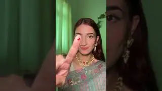 Marathi Bindi Hack✨ #youtubeshorts #makeup #bindi