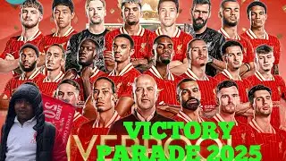 LIVERPOOL FC VICTORY PARADE 2025, ENGLISH PREMIERE LEAGUE CHAMPIONS 🏆🏆