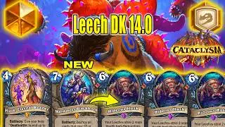 NEW Legendary Best Leech DK 14.0 Deck Is Good To Craft At Across the Timeways Mini-Set | Hearthstone