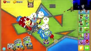 Making it too round 100 in bloons on hard mode, (pretty easy)