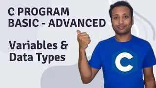 C Program English Tutorial 9 : variables and data types