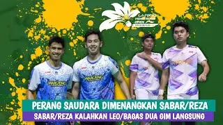 Sabar/Reza Menangkan Duel Perang Saudara dari Leo/Bagas, Sarez ke Final Hongkong Open 2024