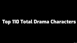 Top 110 Total Drama Characters