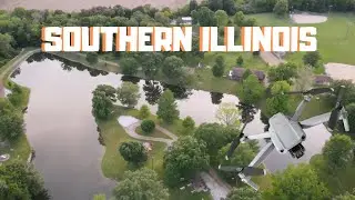 Cinematic Drone Footage | Southern Illinois, Lake in a park | DJI Mavic Air 2 Footage
