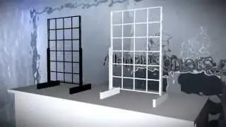 DIY Gridwall Countertop Display