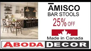 Aboda Decor Bar Stools 25 per cent off