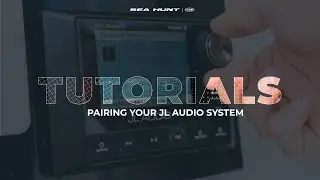How to Connect Your Phone to the JL Audio System | Sea Hunt Boat Tutorial