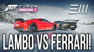 Forza Horizon 3 - Lamborghini vs Ferrari Challenge! (You CHOOSE We BUILD!)