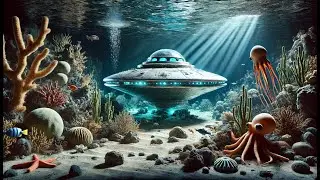 Real Image of Deep Ocean UFO