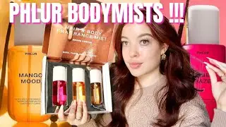 NEW PHLUR BODYMISTS | Speed Review !