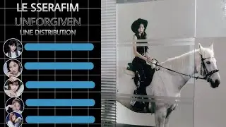 LE SSERAFIM (르세라핌) UNFORGIVEN [LINE DISTRIBUTION]