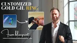 Finger Print Wedding Bands with Birthstones | Crafted by Proclamation Jewelry