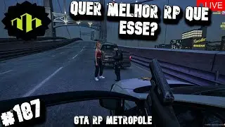 🔴 LIVE 🔴 GTA RP - METR&Oacute;POLE - LT. EMMA TORETTO EM DETROIT #187🔴+18 #metropolerp #gtarp #loud