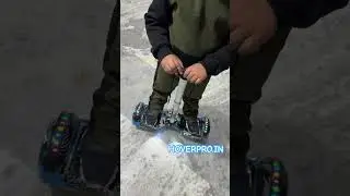 Hoverboard with Handle Attachment #hoverboard #hoverpro #segway