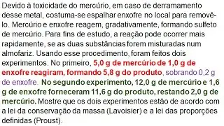 LEI DE PROUST-EXERCÍCIO 08