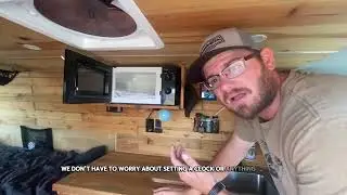 Custom Van Build - T1N 2005 Dodge Sprinter 2500 with folding e-bike garage and wood interior