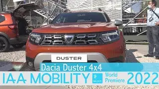 2022 Dacia Duster Interior and Exterior  Walk-Around IAA 2021 Munich