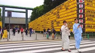 Tokyo Walk - Mitama Matsuri: Yasukuni's Summer Festival - July 2024