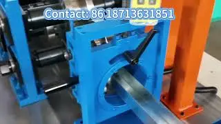 Stud and track forming machine