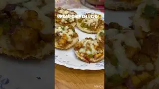 Easy and Tasty Bread Disc❤️|Kaise banaye bread se snacks|#recipe #food #ytshorts #trending #viral