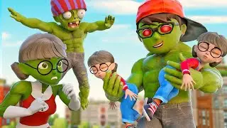 Nick Hulk Trains She Hulk in New Skills &ndash; Scary Teacher 3D Zombie Family