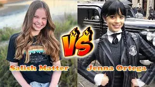 Salish Matter VS Jenna Ortega Transformation 👑 From Baby To 2024