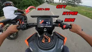 DUKE 390 GEN 3 AND 250 CITY HYPER RIDING