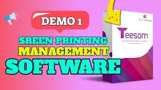 Discover Teesom: Your Ultimate Screen Printing Management Software Demo 1
