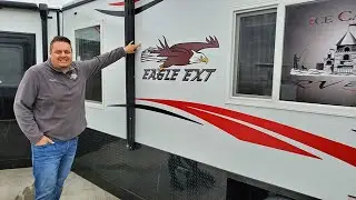 2020 Eagle EXT Ice Castle fish house, unique design!