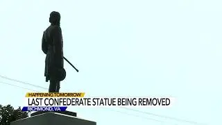 Confederate monument set to be removed from Virginia Capital in Richmond