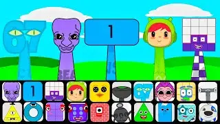 🔥 NEW Sprunki OCs Characters &ndash; Six Seven, Aooni Nightmare, Brick & Boss Brick, Nina, Sixteen