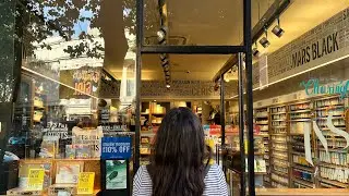 Shopping oil products at the biggest art store in London