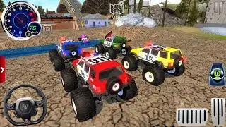 Juegos De Carros Police Monster Truck Impossible Driver Car Extreme Racing For Android Mud Gameplay