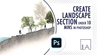 Landscape Section in Photoshop