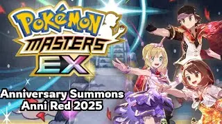 ANNI RED SUMMONS!! Anniversary Summons Part 1 | Pokemon Masters EX