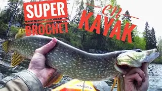 SESSION P&Ecirc;CHE#3 SUPER p&ecirc;che du BROCHET au LEURRE en KAYAK pour l