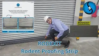 Rodexit Rodent Proofing Strip | Rat Proofing Method | Shutter Gap Closing
