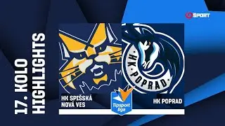 17. kolo: HK Spi&scaron;sk&aacute; Nov&aacute; Ves - HK Poprad 4:2 (0:2, 2:0, 2:0)