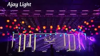 KINETIC # BALL & MI BAR# SETUP # TEAM MADRIX LIGHTING# SETUP# BY AJAY LIGHT  9958833398