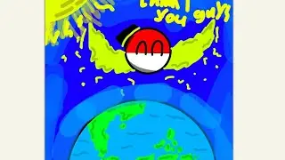 Drawing indonesia Countryballs |Space Themed| Tutorial (Episode  1)
