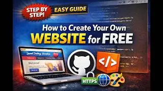 How to Create Your Own Website for FREE with HTML & GitHub Pages &ndash; Step by Step Tutorial 2026