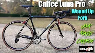 Calfee Luna Pro Road Bike + Wound Up Fork = USA Made Carbon