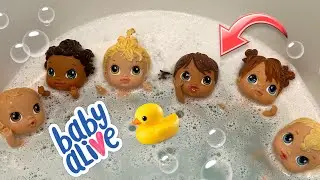 NEW Baby alive crib life dolls Night routine 🛁