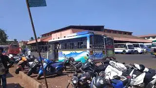 Mapusa Bus Stand GOA  North Goa's City Mapusa.