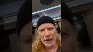 Dave Mustaine 4/21/2022 Megadeth