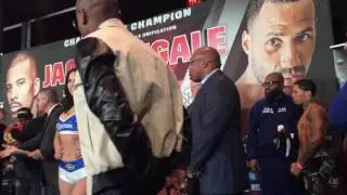 Gervonta tank davis vs podraza faceoff weigh in